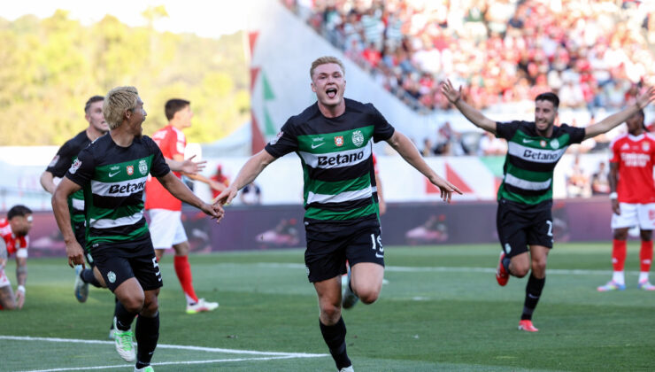 Benfica’yı yenen Sporting, Portekiz Kupası’nı kazandı