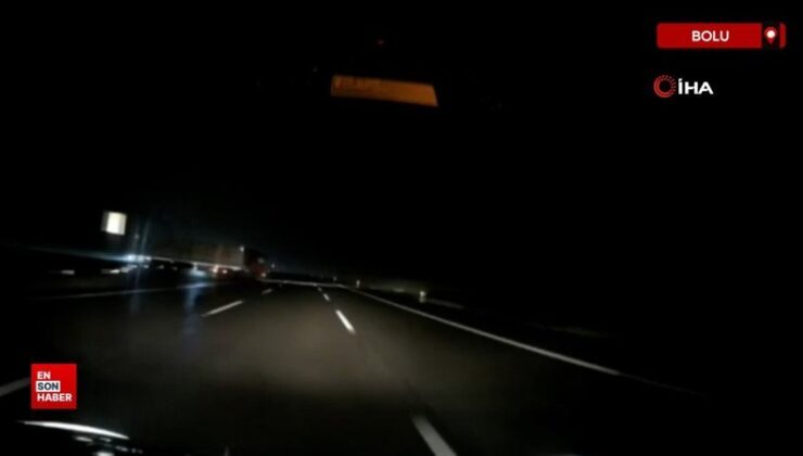 Bolu’da acil dönüşten dönmeye çalışan tır, vefata davetiye çıkarttı