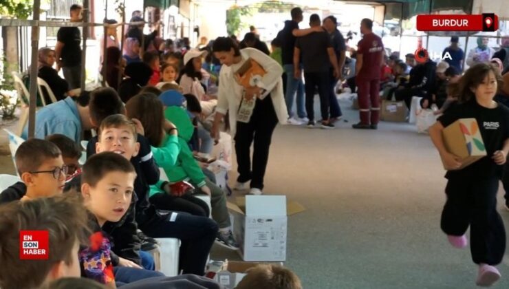 Burdur’da asırlık çörek toplama geleneği bayram arifesinde yaşatıldı