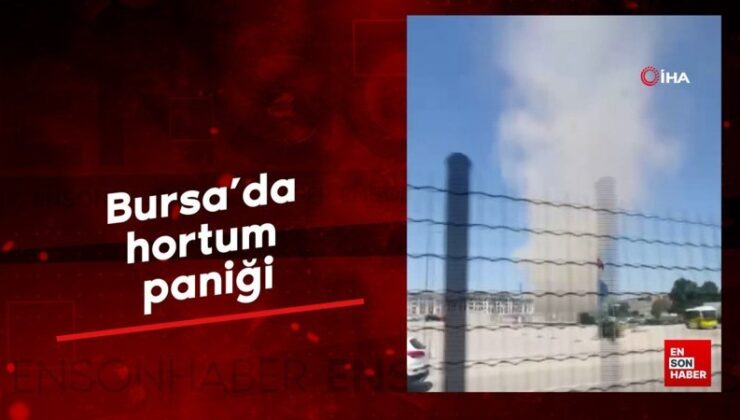 Bursa’da hortum paniği