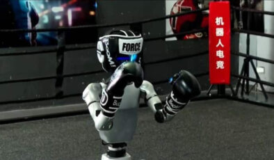 Çin’de dünyanın birinci robot boks maçı yapıldı