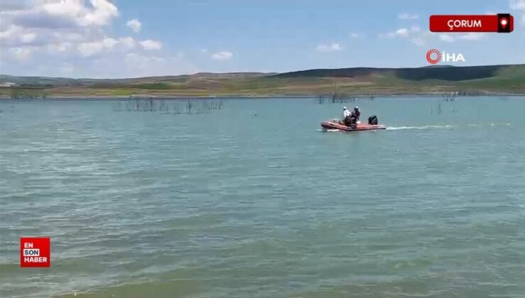 Çorum’da barajdan 2 bin 600 metrelik yasak ağ ele geçirildi