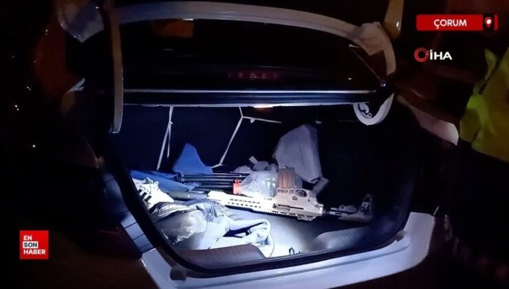 Çorum’da inhisar bayisi hengamesi sonrası kovalamaca: 4 kişi yakalandı