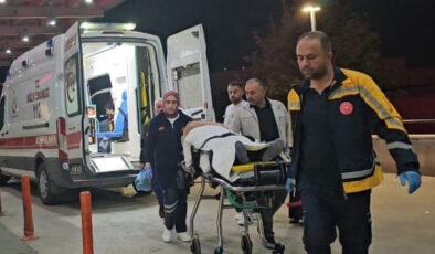 Çorum’da sahipsiz köpekler motosiklete saldırdı! Şoför yaralandı