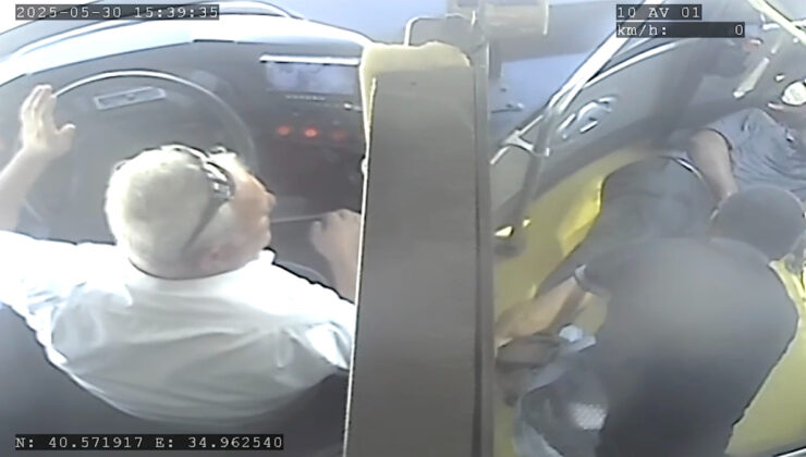 Çorum’da sürücü otobüste epilepsi nöbeti geçiren yolcuyu hastaneye yetiştirdi