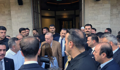 Cumhurbaşkanı Erdoğan bayram namazını Marmaris’te kıldı