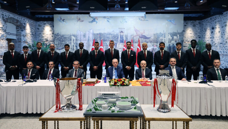 Cumhurbaşkanı Erdoğan, Galatasaray’a Şampiyonlar Ligi’nde muvaffakiyet diledi