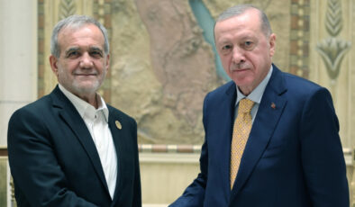 Cumhurbaşkanı Erdoğan, İran Cumhurbaşkanı Mesud Pezeşkiyan ile görüştü