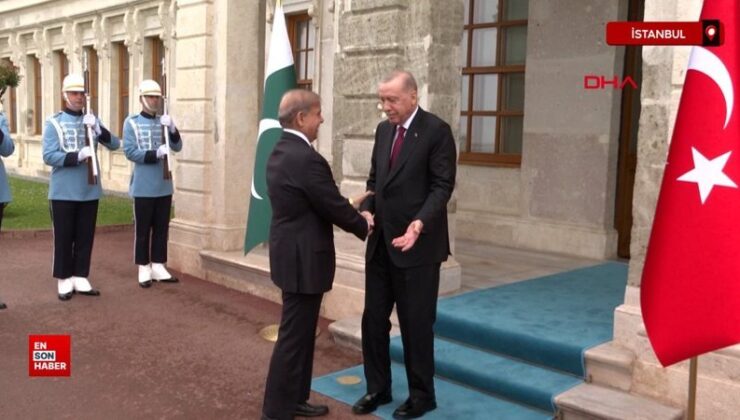 Cumhurbaşkanı Erdoğan, Pakistan Başbakanı Şerif’i kabul etti