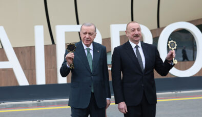 Cumhurbaşkanı Erdoğan’dan Laçin Havalimanı paylaşımı