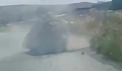 Denizli’de tonlarca tartıdaki mermer bloğun altında ezilmekten saniyelerle kurtuldu