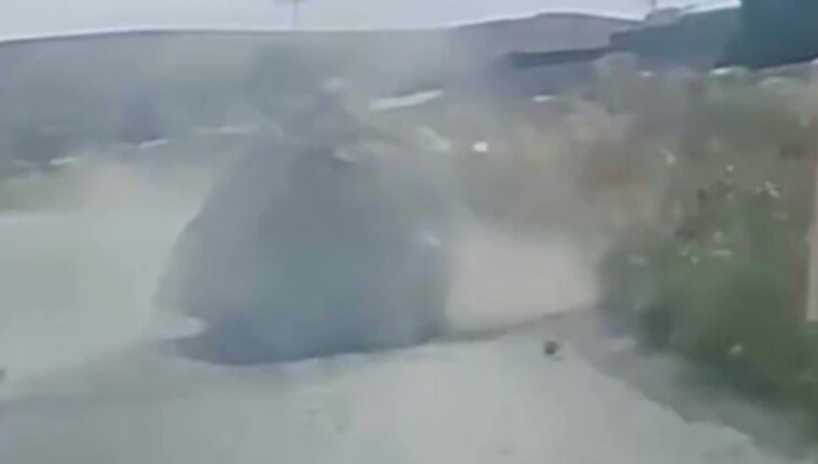 Denizli’de tonlarca tartıdaki mermer bloğun altında ezilmekten saniyelerle kurtuldu