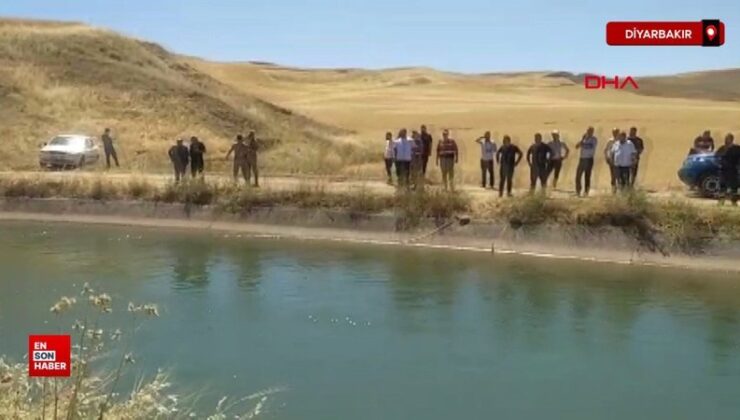 Diyarbakır’da düştüğü sulama kanalında kayboldu