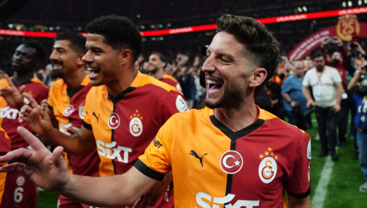 Dries Mertens, Galatasaray’a 5 kupayla veda etti!