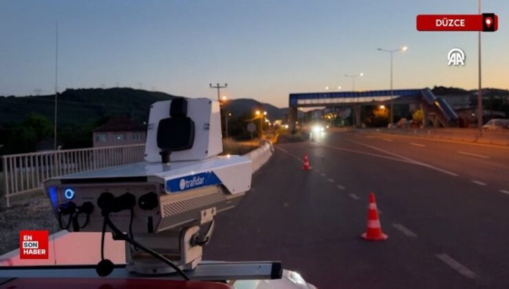 Düzce’de yapay zekalı trafidar’la bayram kontrolü