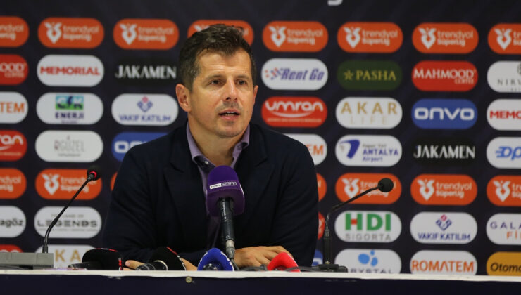 Emre Belözoğlu: Antalyaspor’a yakışan bir kadro ortaya çıkarmak istiyorum