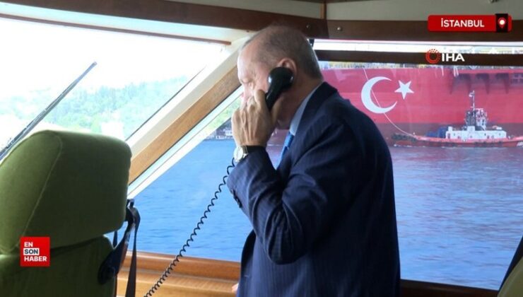 Erdoğan, Osman Gazi platformunun kaptanı ile konuştu
