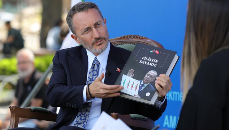 Fahrettin Altun, ‘Gazeteciler Nöbette: Filistin İçin Sessiz Kalma’ programına katıldı