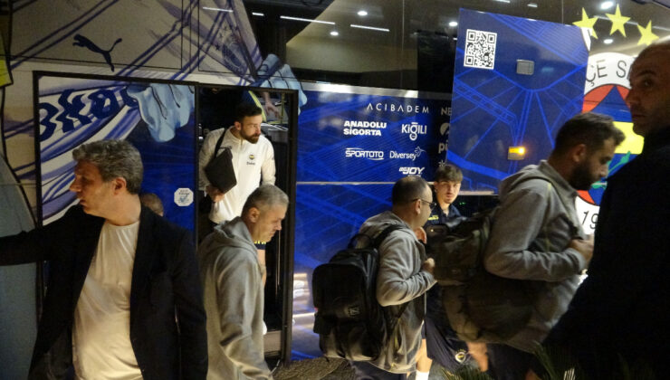 Fenerbahçe kafilesi Mersin’e geldi