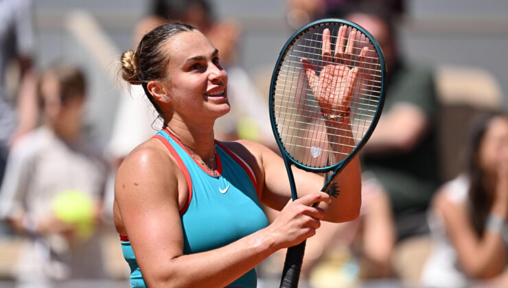 Fransa Açık’ta Aryna Sabalenka dördüncü tipe çıktı
