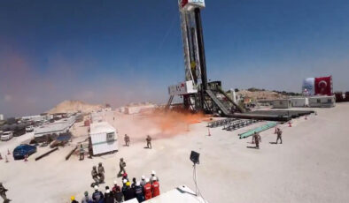 Gabar’da sondaj kulesinde patlama tatbikatı