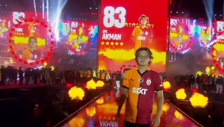 Galatasaray taraftarından Efe Akman’a tepki!