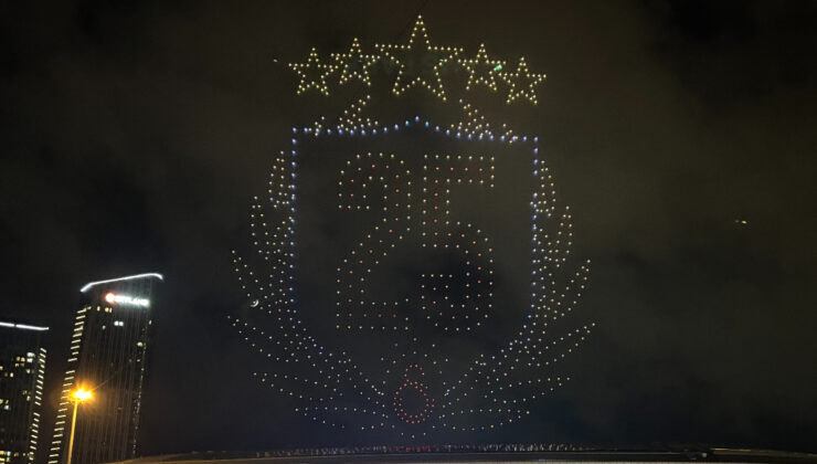 Galatasaray’dan dron şov!