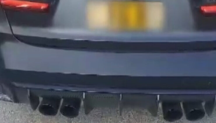 Gaziantep’te abart egzoz ve yetkisiz çakar kullanan 2 araca ceza