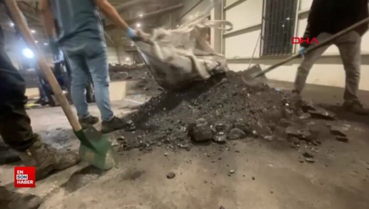 Gürbulak Hudut Kapısı’nda kömüre emdirilmiş 1.8 ton metamfetamin ele geçirildi