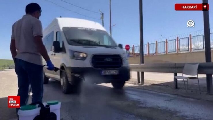 Hakkari’de şap hastalığına karşı kontroller sürüyor