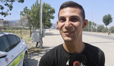 Hatay’da dronlu trafik kontrolünden vatandaşlar mutlu