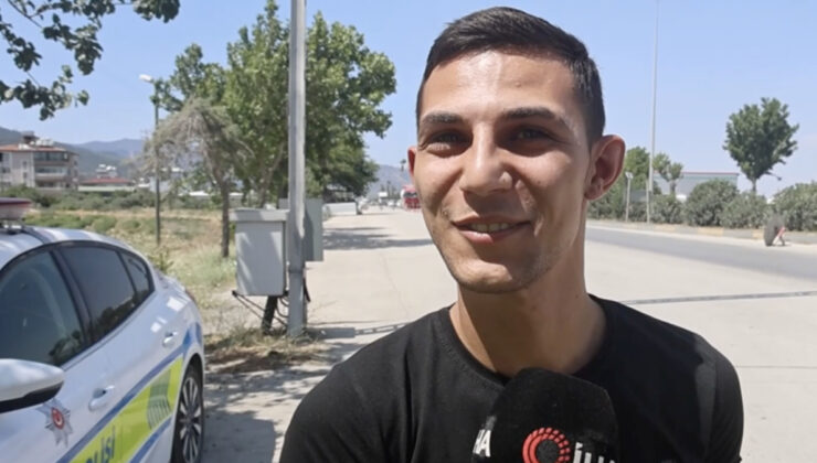 Hatay’da dronlu trafik kontrolünden vatandaşlar mutlu