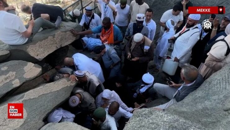 Hira Mağarası’na hacı adaylarının kuvvetli ziyareti