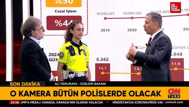 İçişleri Bakanı Yerlikaya: Yaka kamerası tüm polislerde olacak