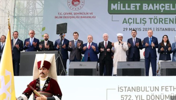 İstanbul’da 4 millet bahçesinin açılışına kulüp liderleri da katıldı