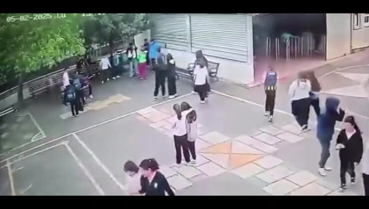 İstanbul’da camına taş atıldığı gerekçesiyle okul bahçesine girip çocuğa saldırdı