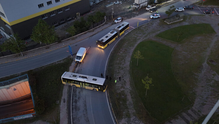 İstanbul’da freni patlayan İETT otobüsü öteki bir otobüse çarptı