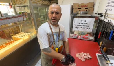İstanbul’da görme engelli kasap Guinness Rekorlar Kitabı’na başvurdu