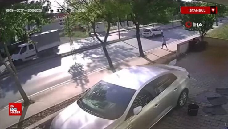 İstanbul’da kamyonetin çarptığı çocuk yaralandı