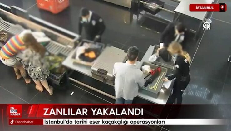 İstanbul’da tarihi eser kaçakçılığı operasyonları