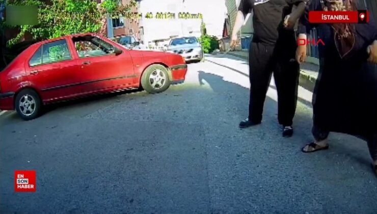İstanbul’da trafikte tartıştığı sürücüyü kızının yanında bıçakla tehdit eden kuşkulu tutuklandı