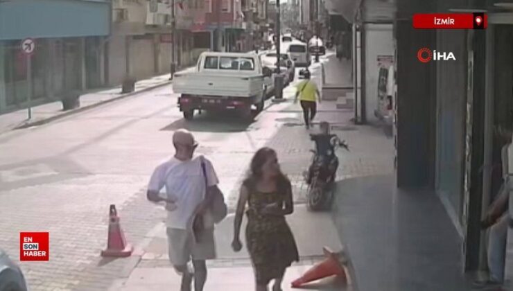 İzmir’de 3 yaşındaki Ömer Halis, motosikletten bu türlü düştü