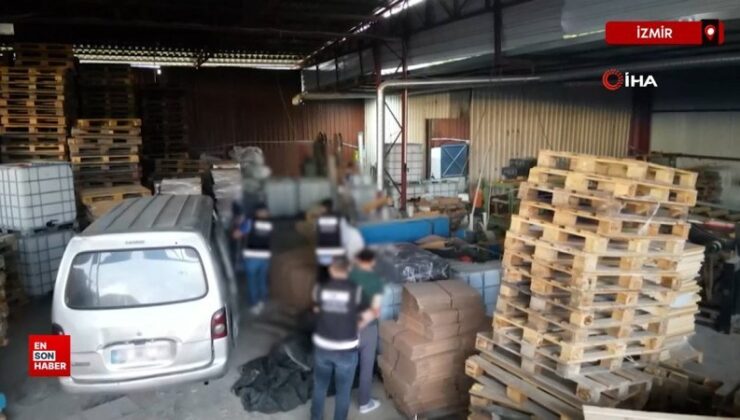 İzmir’de 6 milyonluk geçersiz içki operasyonu: 2 tutuklama