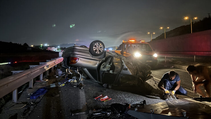 İzmir’de feci kazada anne ve baba öldü