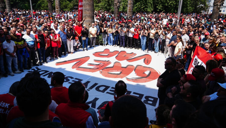 İzmir’de grev kaosu büyüyor