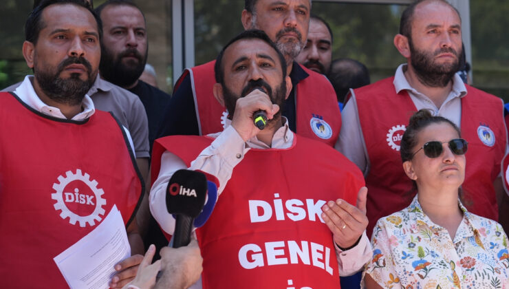 İzmir’de grevdeki sendika liderlerinden Cemil Tugay’a reaksiyon