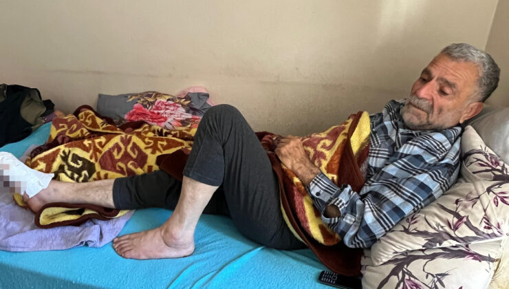 İzmir’de şeker hastası adam, gözyaşları içinde yardım istedi