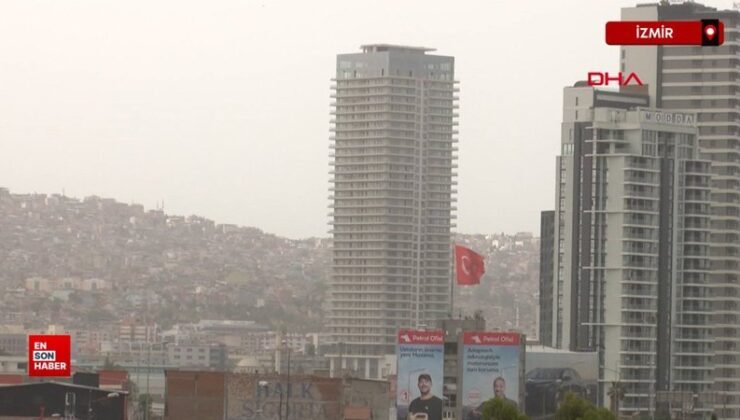 İzmir’de toz taşınımı tesirli oldu