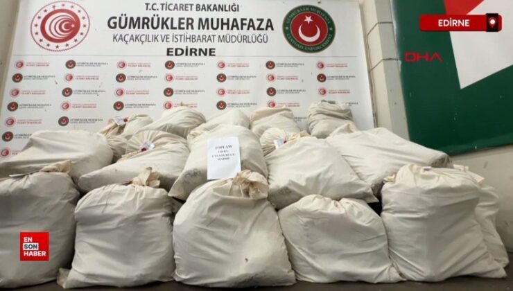 Kapıkule’de 2 TIR’da 318 kilo uyuşturucu ele geçirildi: 10 kuşkulu gözaltında
