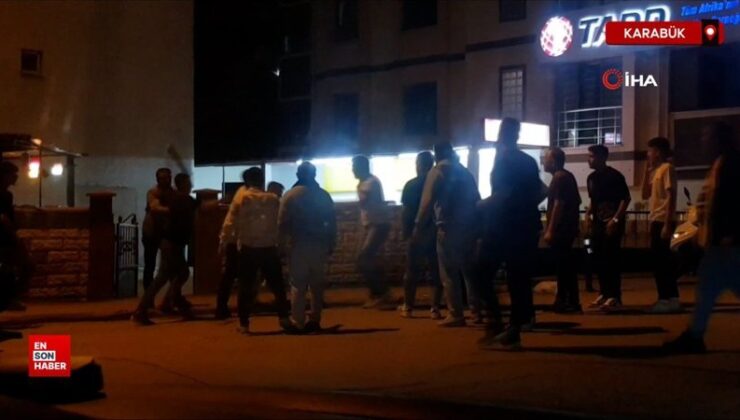 Karabük’te omuz atma hengamesi: Istaka ve yumruklar havada uçuştu